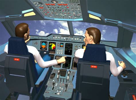 A cockpit designed with ergonomics in mind