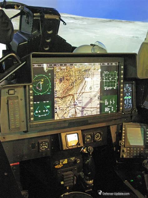 A cutting-edge aircraft cockpit with advanced avionics