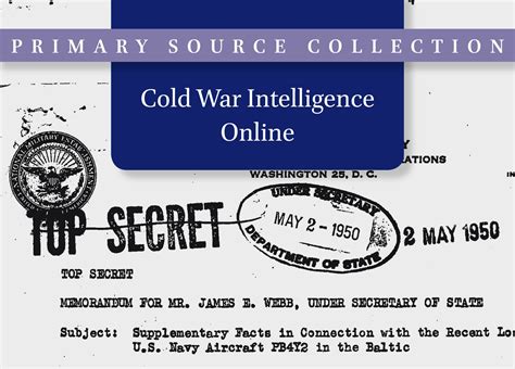 UK Intelligence Gathering during the Cold War