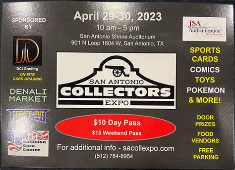 Collector Expo Calendar