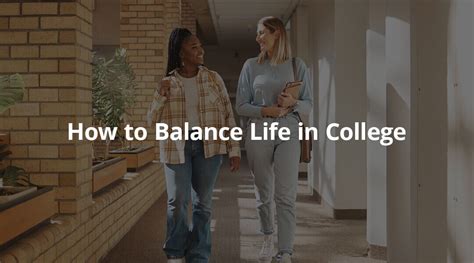 Description of College Life Balance