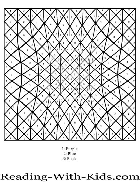 Description of Color by Number Designs