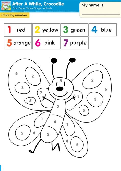 Description of Color by Number for Kids