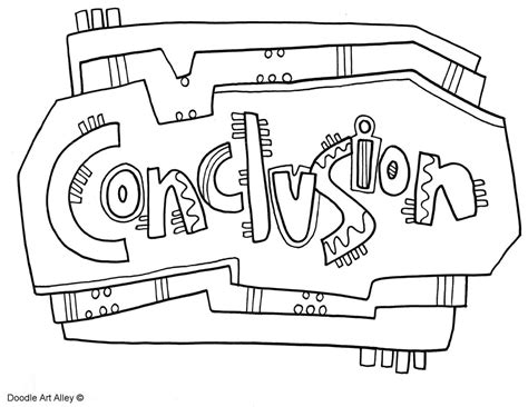 Coloring Book Conclusion