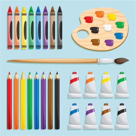 Coloring Materials and Supplies