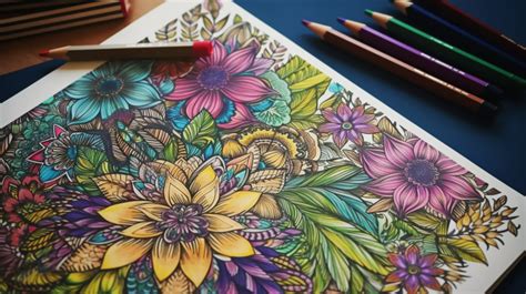 Coloring techniques for grown-ups