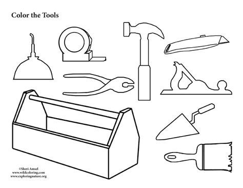 Tools and materials for flower coloring