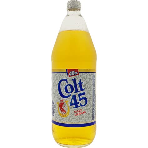 Colt 45 Malt Liquor Bottle