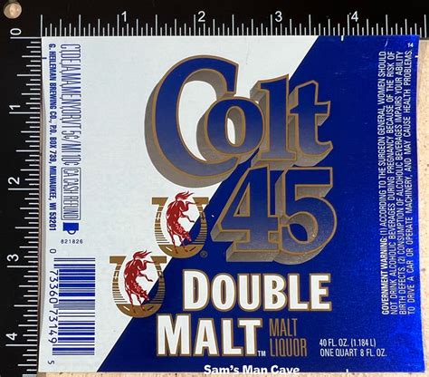 Colt 45 Malt Liquor Packaging