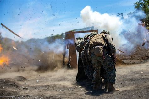 Combat Engineers conducting demolitions