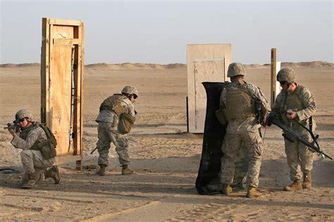 Combat Engineers in urban warfare training