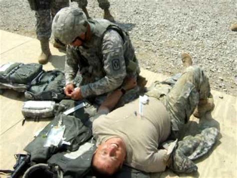 Combat Medic Real-Life Situation