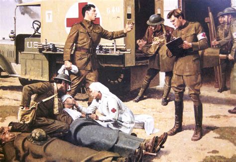 Combat medics in World War I