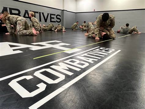 Recruits undergoing combat training