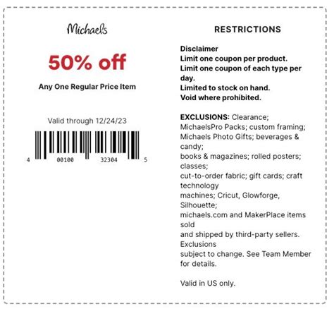 Combining Michaels Coupons with Other Offers