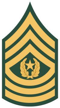 Command Sergeant Major Pay Grade