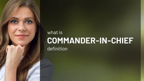 Commander-in-Chief Symbol Meaning