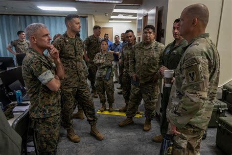 A commanding officer overseeing operations