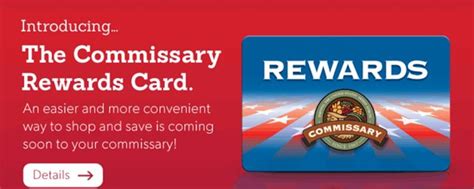 Commissary rewards