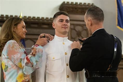 Commissioned Officer with Family