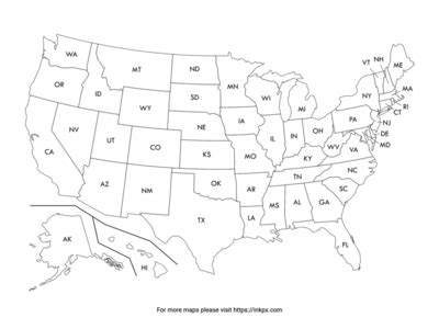 Common Applications of Blank US Maps