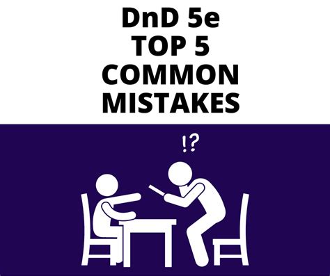 Common mistakes to avoid