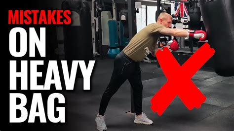 Common mistakes punching bag stand