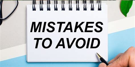 Common mistakes to avoid when using printable task list templates