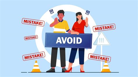 Common mistakes to avoid