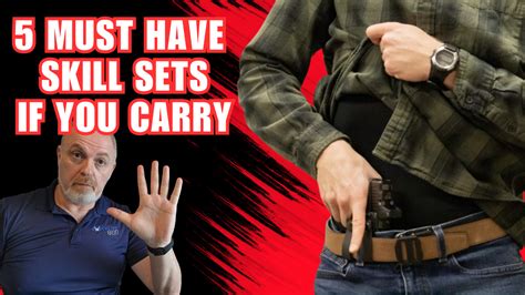 Concealed carry skills evaluation