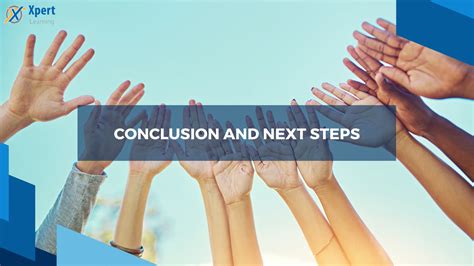 Conclusion and Next Steps Image