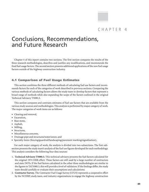 Conclusion and Recommendations