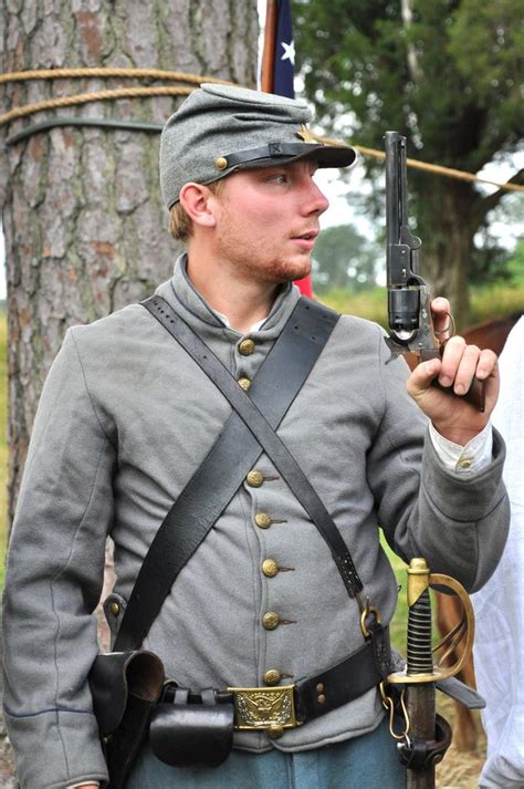 A Confederate soldier