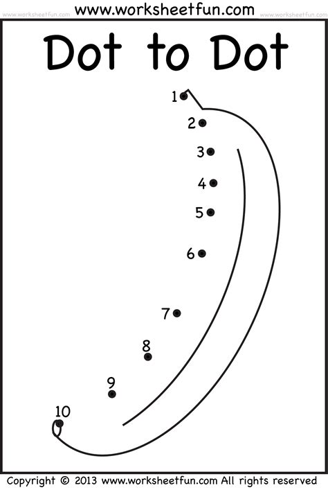 Connect the dots for preschoolers