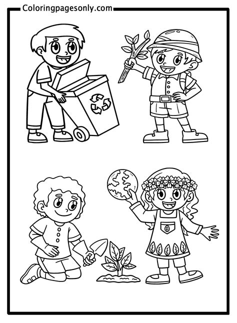 Conservation Coloring Pages