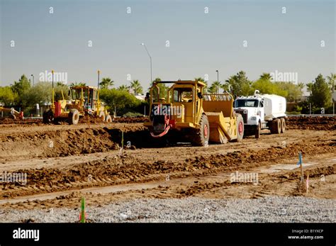 Construction Equipment at Work