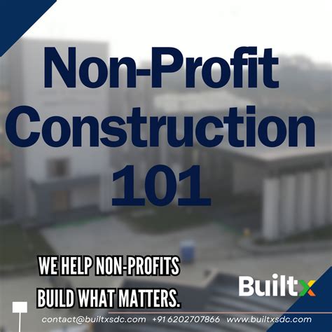 Construction non-profit organization in action