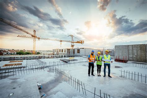 Construction site with heavy equipment