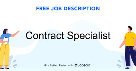 Contract Specialist Job Openings