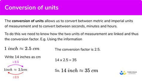 Conversion example 8