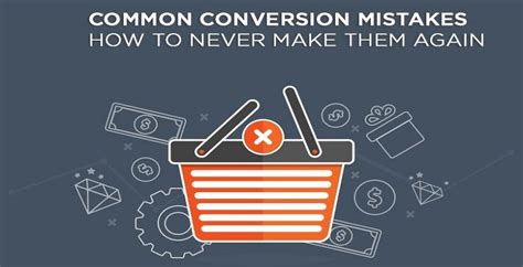 Conversion mistakes