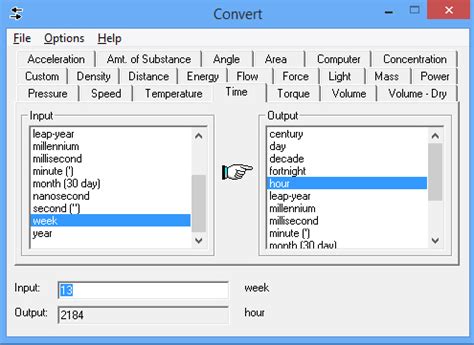 Conversion tools