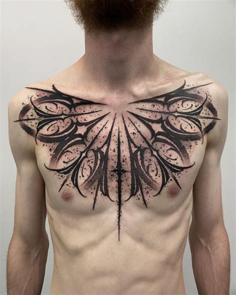 Cool chest tattoo designs for men and women