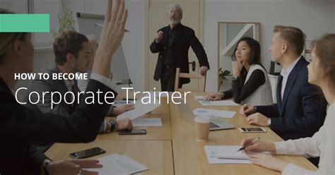 Corporate trainer designing training programs