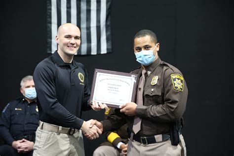 Correctional officers receiving training