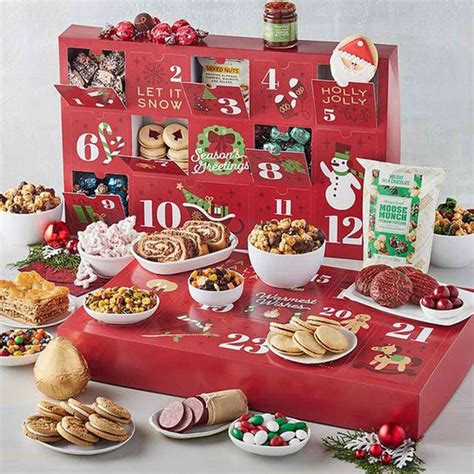 Couples advent calendar food and drink