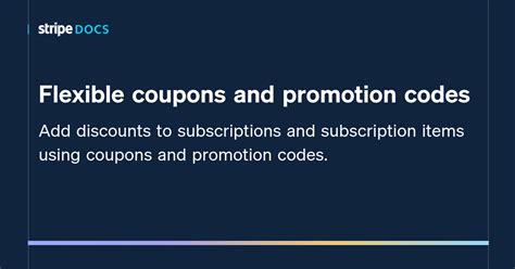 Coupon Codes for Subscriptions