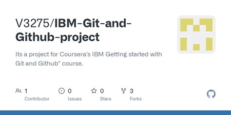 Coursera and GitHub projects