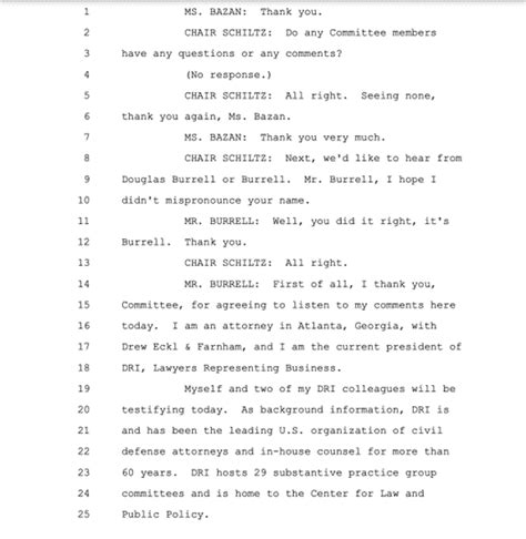 Court Transcript