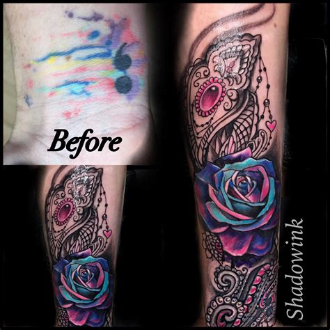 Cover Up Tattoo Forearm